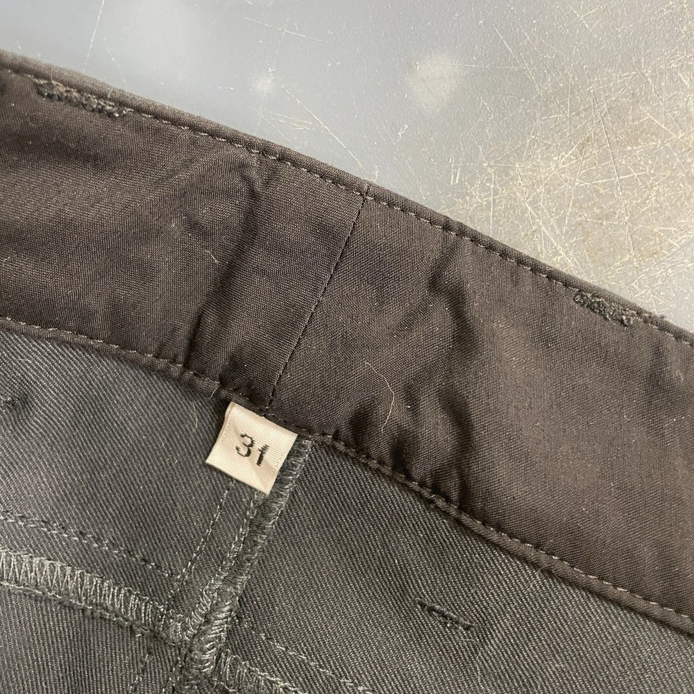 Outlier NYC Pants Mens 31x28 Black Strongtwill Two Way Stretch DWR Worn - Picture 4 of 16